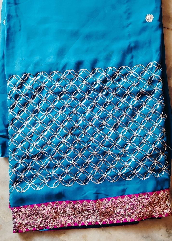 Heavy Work Saree