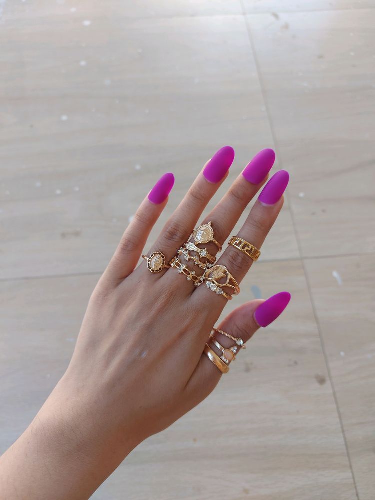 Golden Ring SET of 12