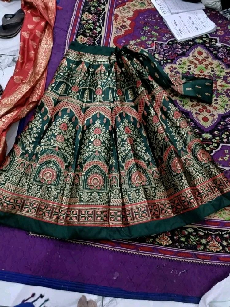 On Sale Emblished Banarasi Lehenga choli