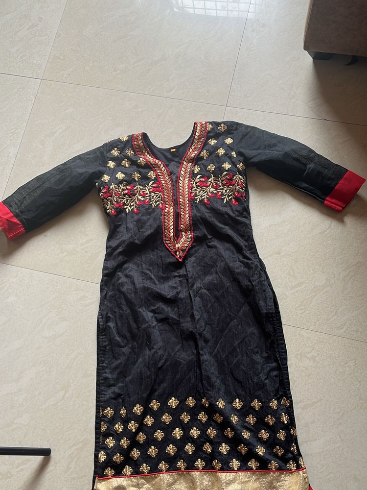 Embroidery Work Kurti