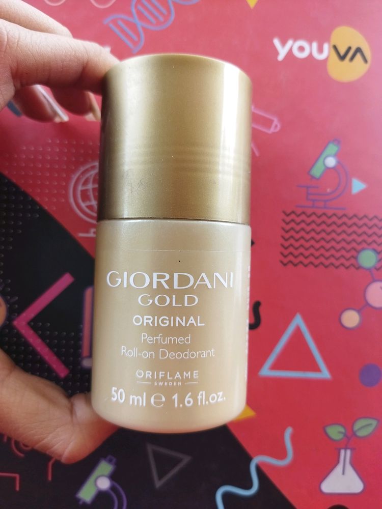 Giodani Gold Perfume Roll On Deodorant