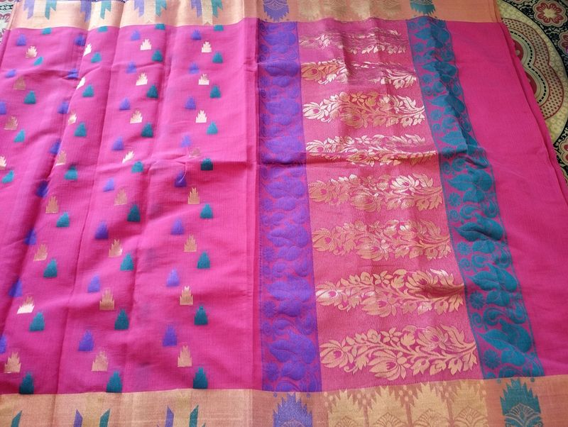 Cotton Handloom Saree