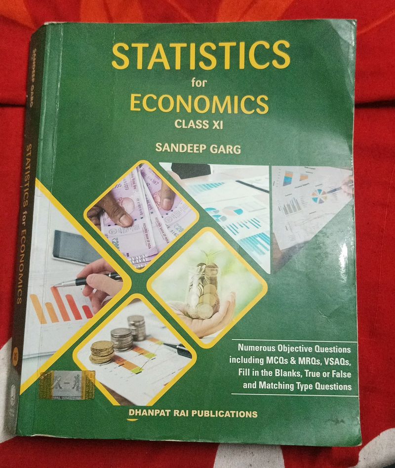 Statistics For Economics Class 11 By Sandeep Garg