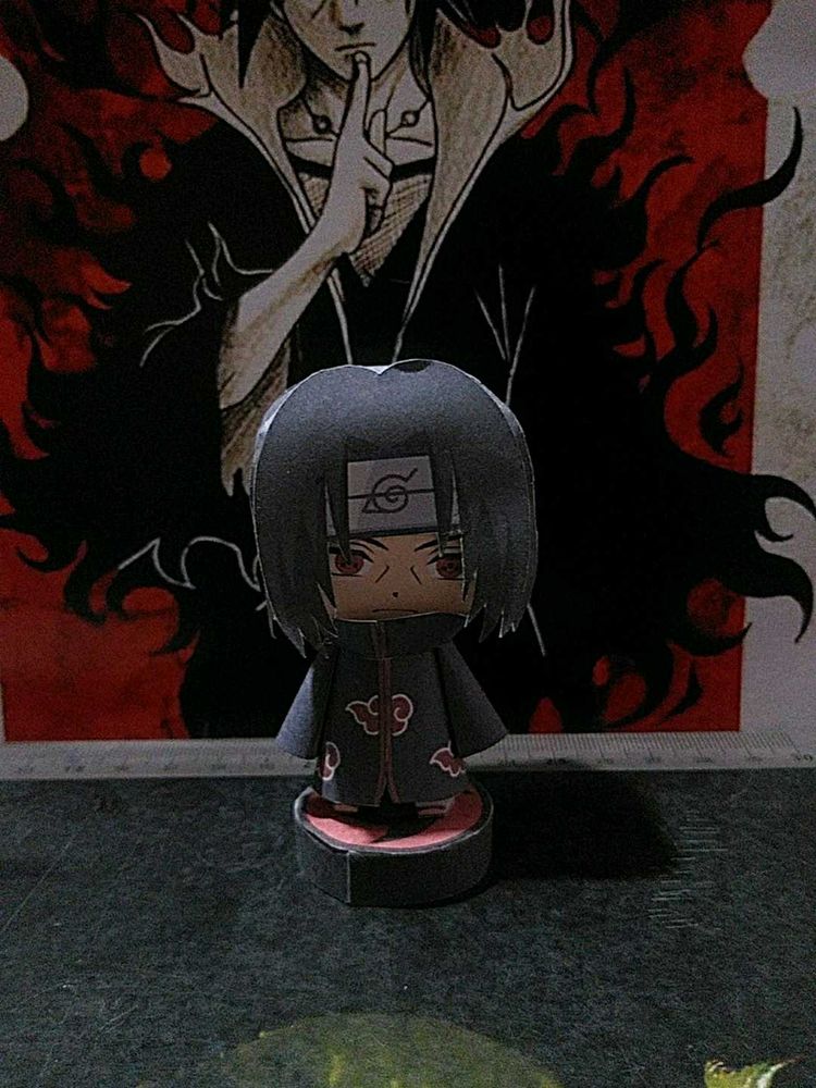 Paper Action Figures Itachi