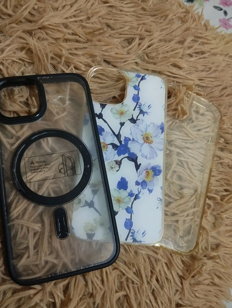 COMBO OF 3 IPHONE CASES [for model 13,14,15]