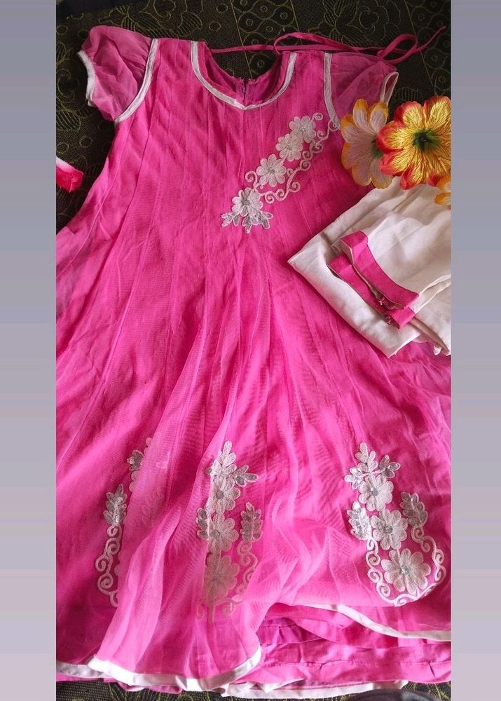 Pink Anarkali