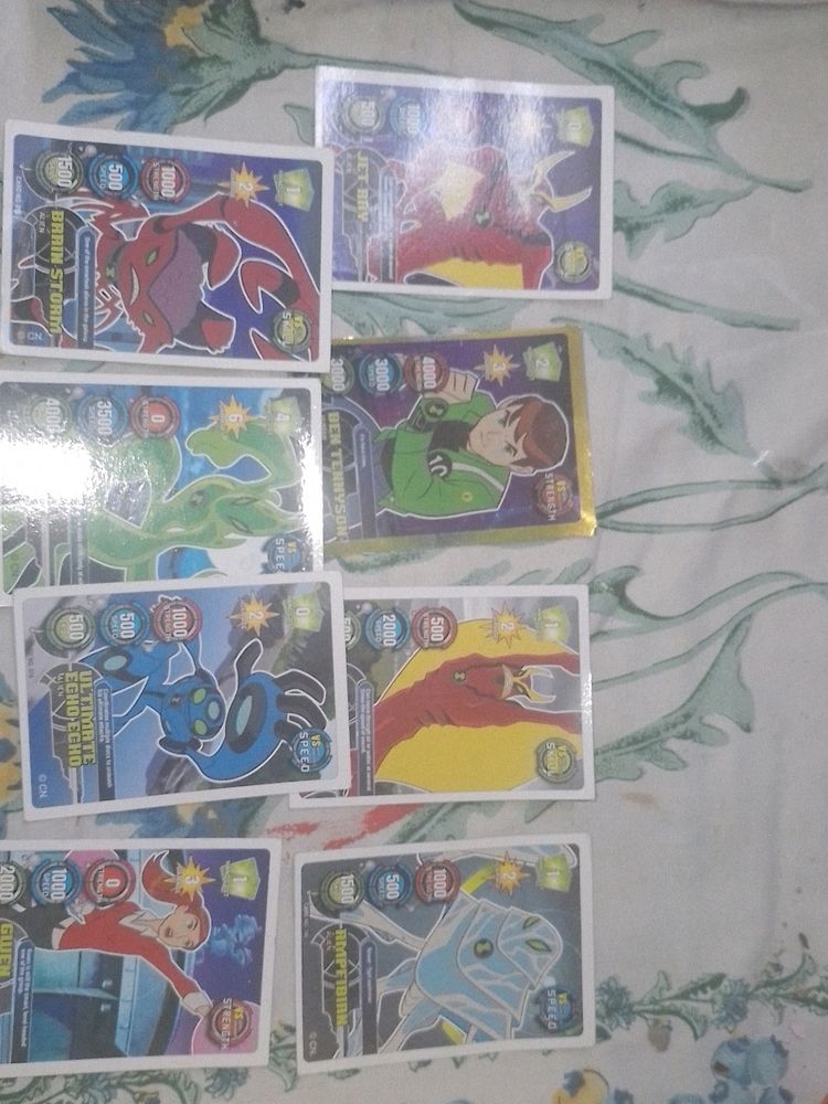 Ben 10 Cards One Golden Card