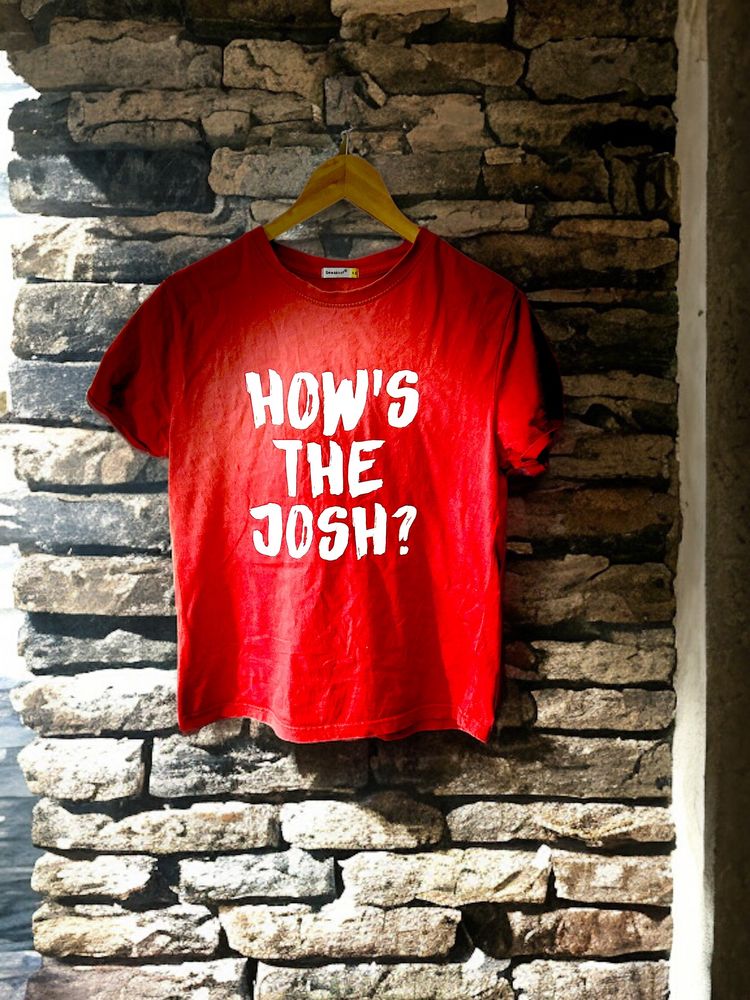 High Josh Boyfriend T-Shirt For Women