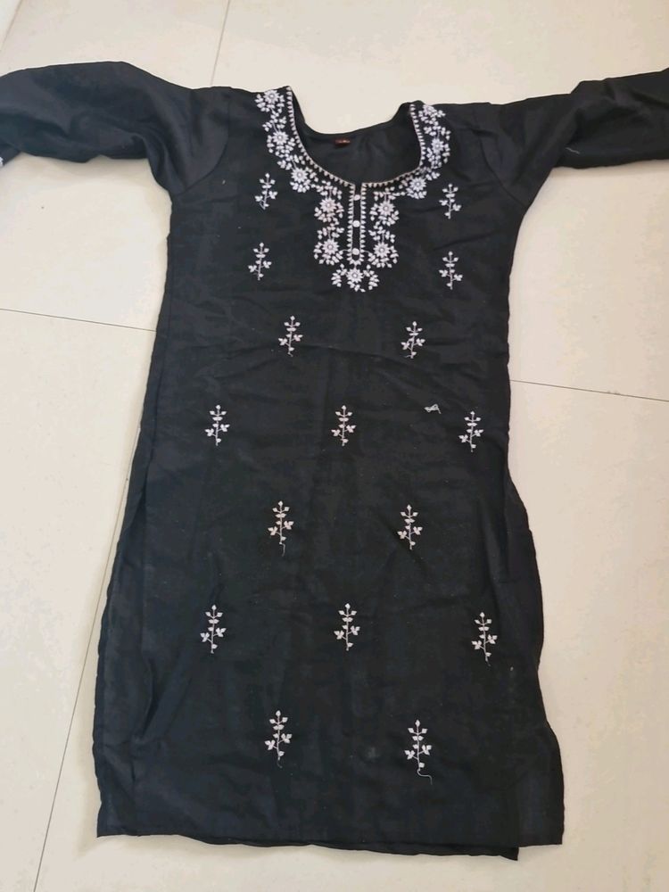 Black Kurta