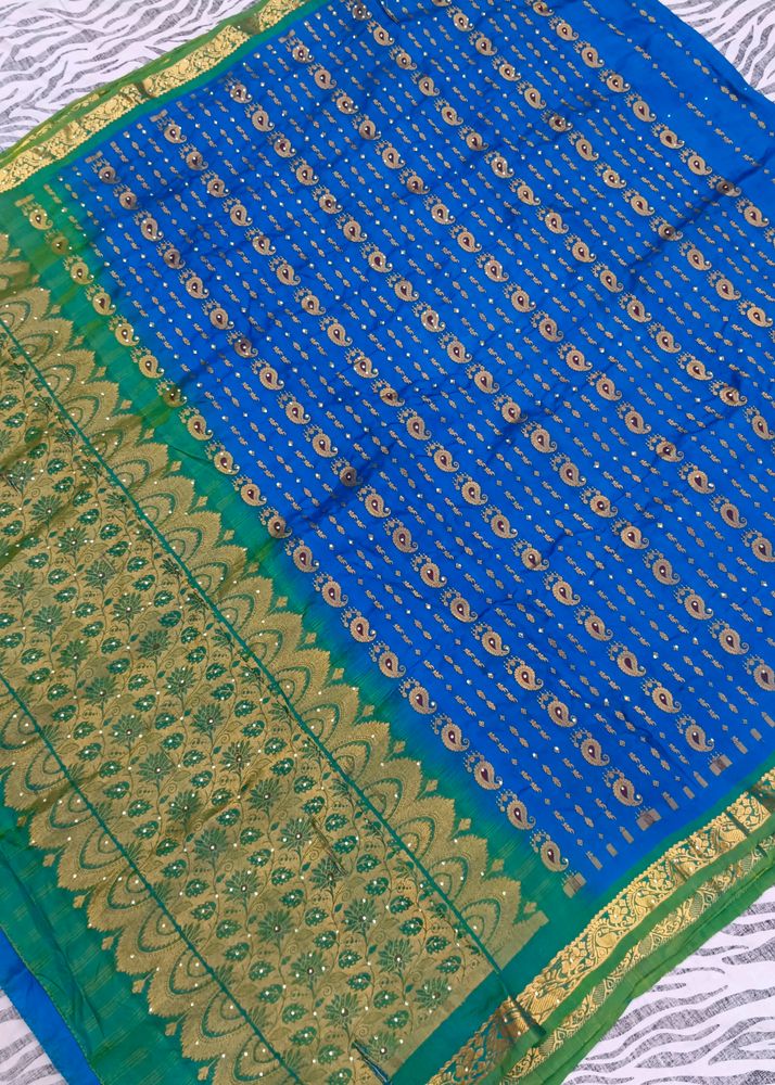 pure Kanchi pattu saree