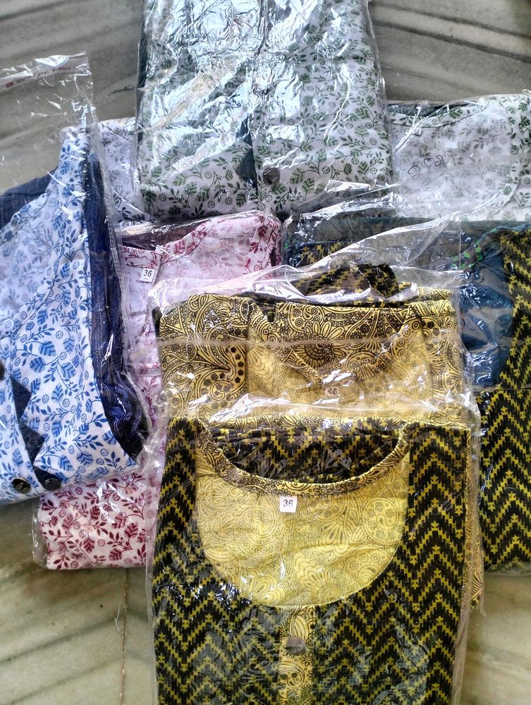 New Pure Cotton Suits With Trousers Pant Dupatta S