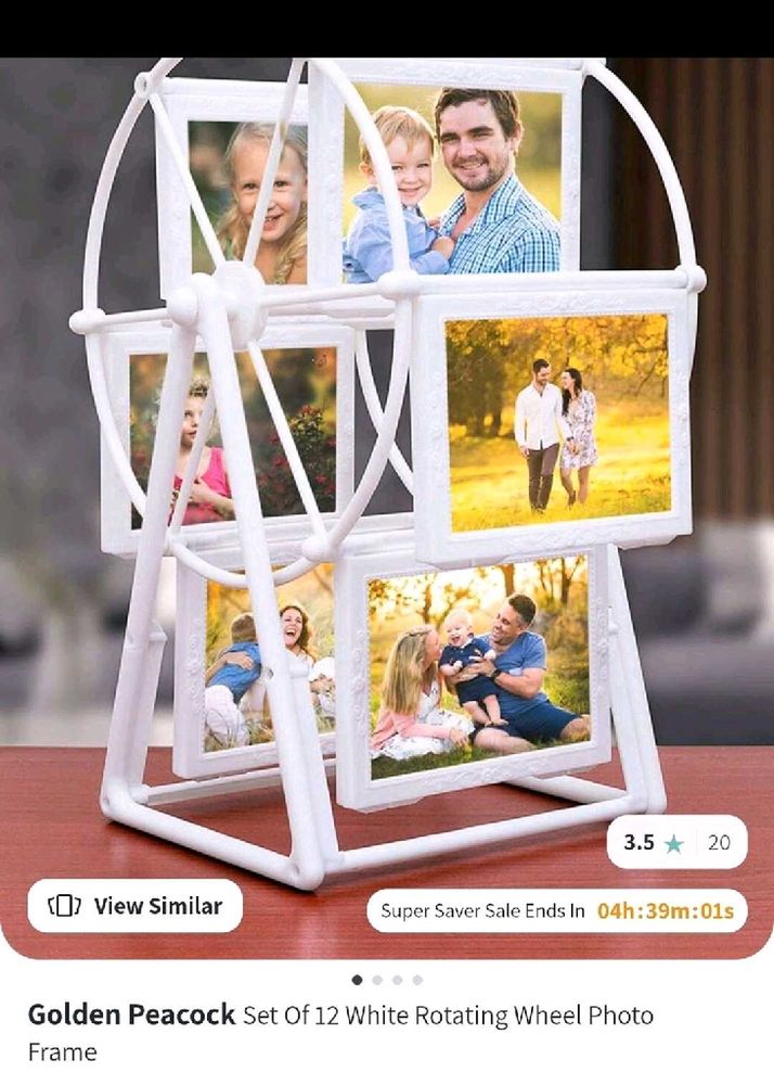 ferris wheel photo frame showpiece missing parts