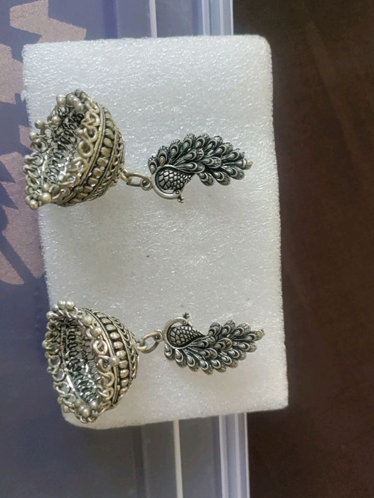 Oxidized Earrings