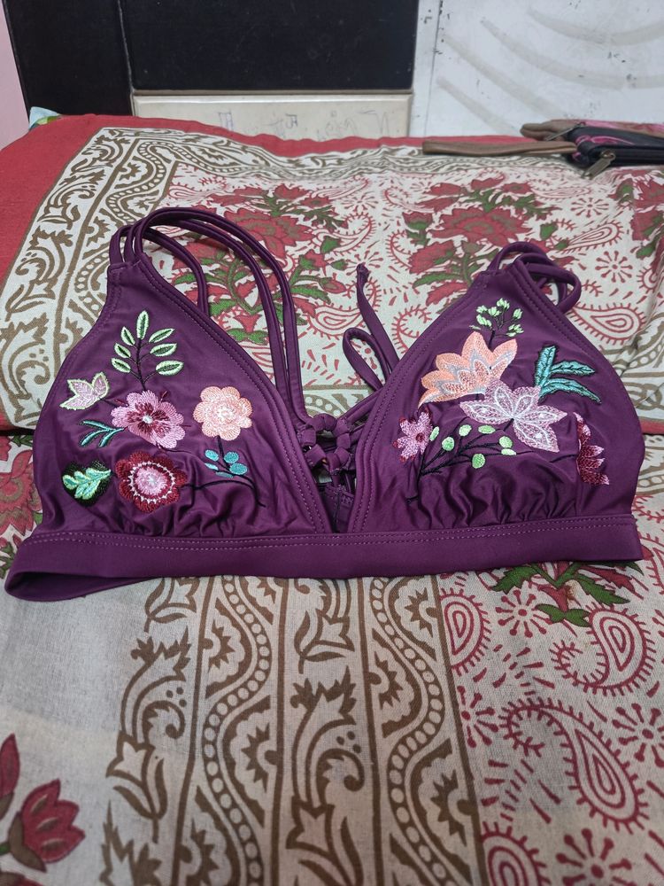 Very Pretty Embroidered Bra