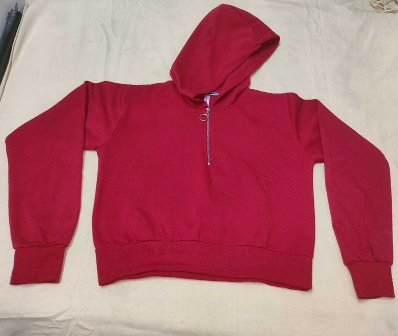 Women Crop Hoodie