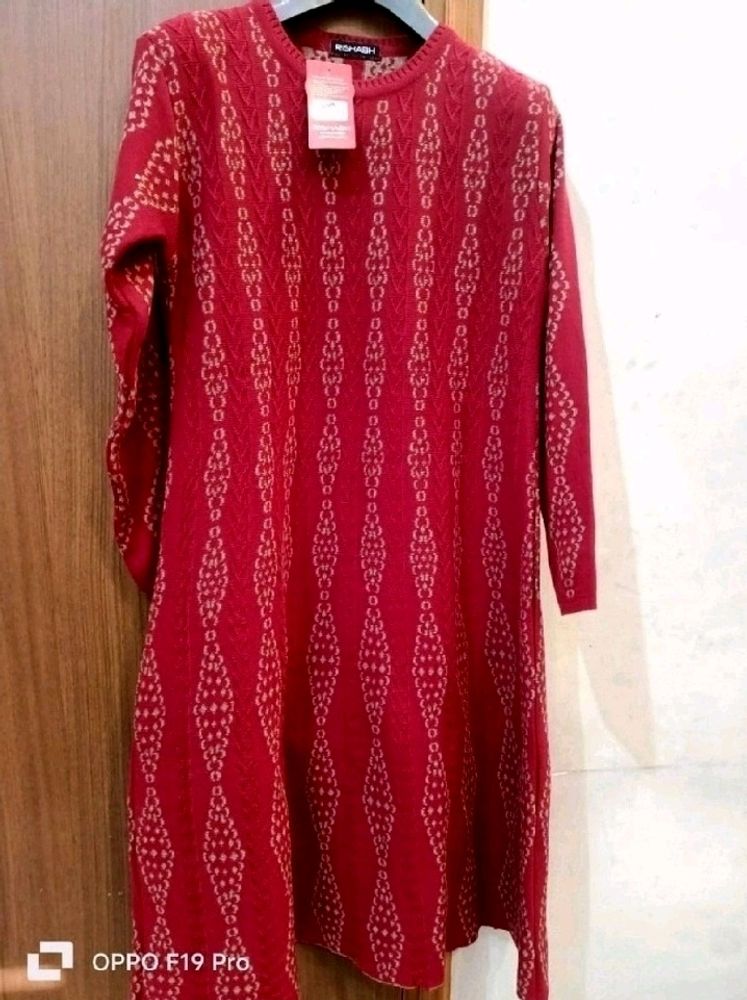 Woolen Kurta Set