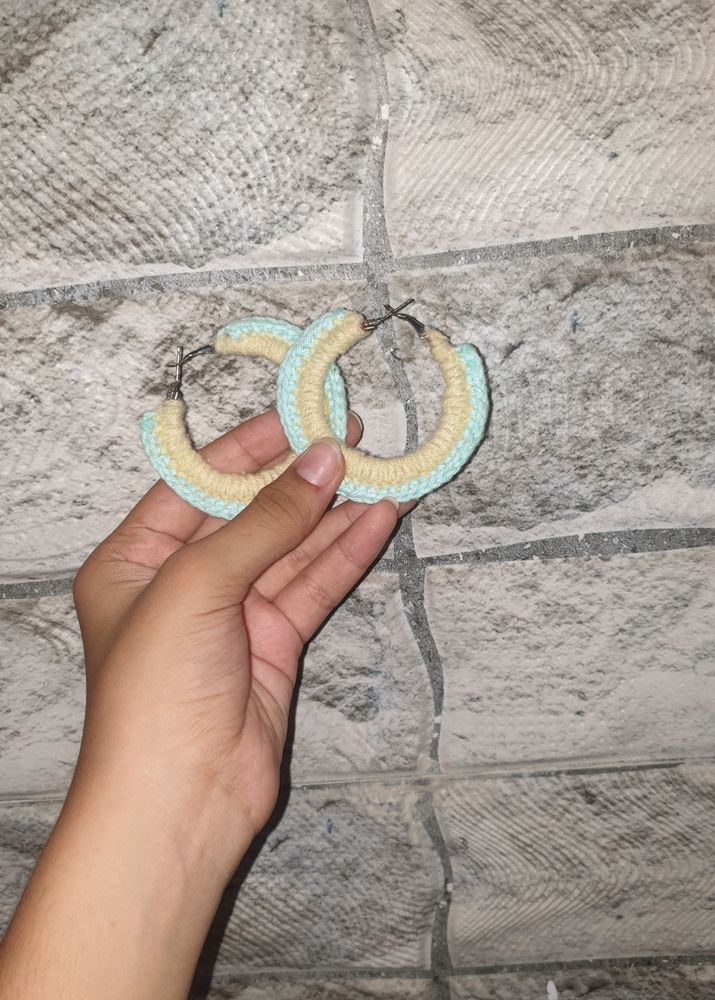 Crochet Hoops Earrings