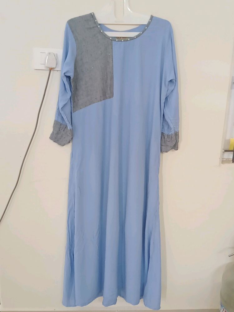 Blue Long  Kurta