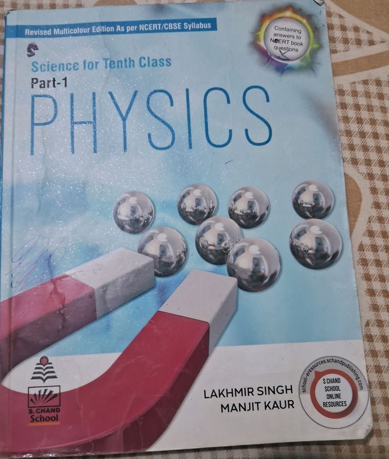 Physics Class 10th Book