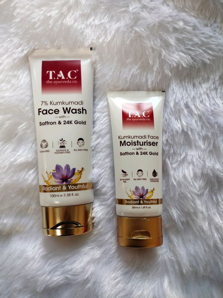 TAC Face Wash & Moisturizer