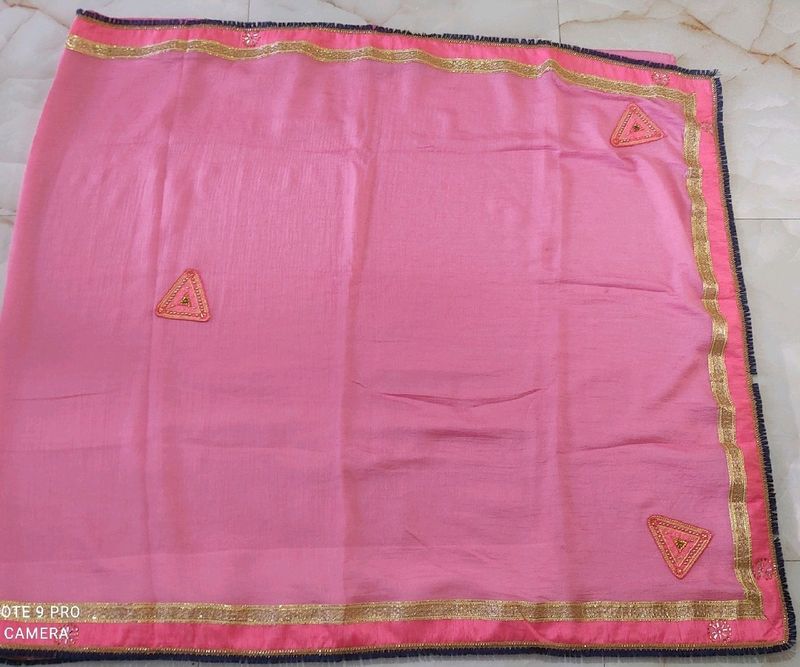 🦋🌸New Pretty Pink Saree🌸🦋