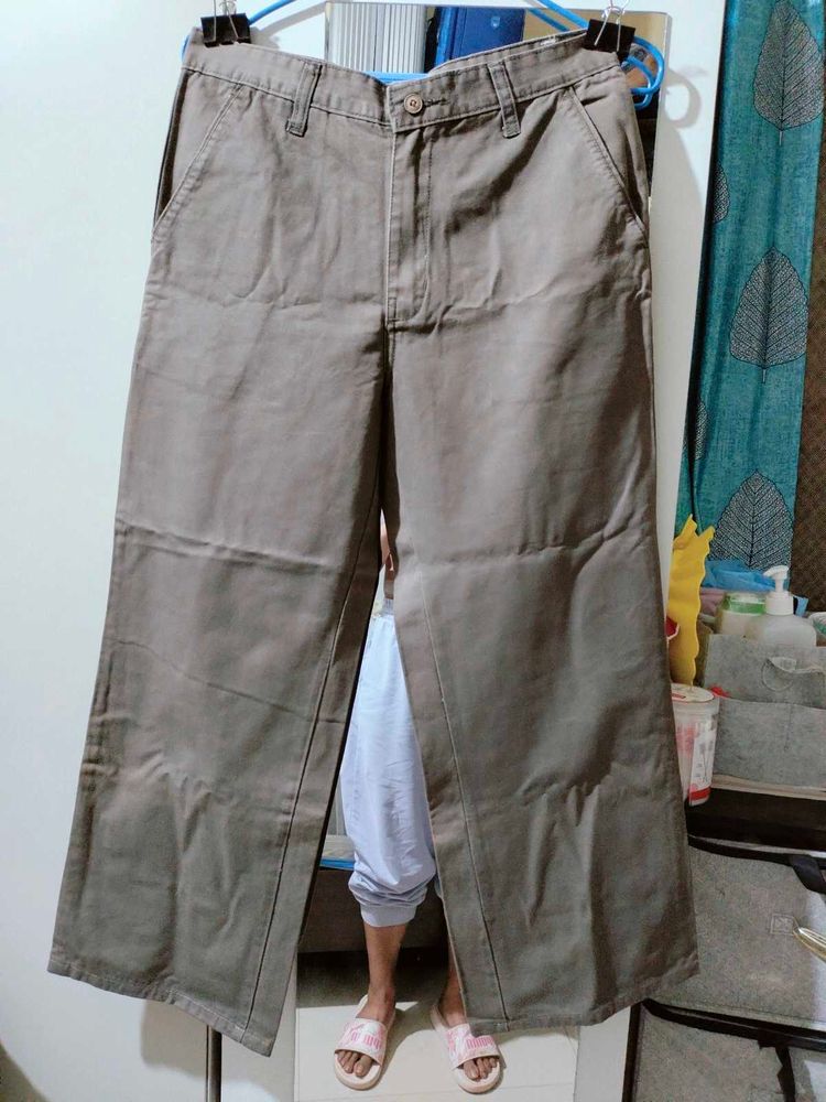 Greyish Brown Jeans Trousers