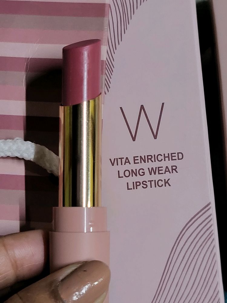 Combo 2 W Brand Lipstick Vita Rich Matte & Creamy