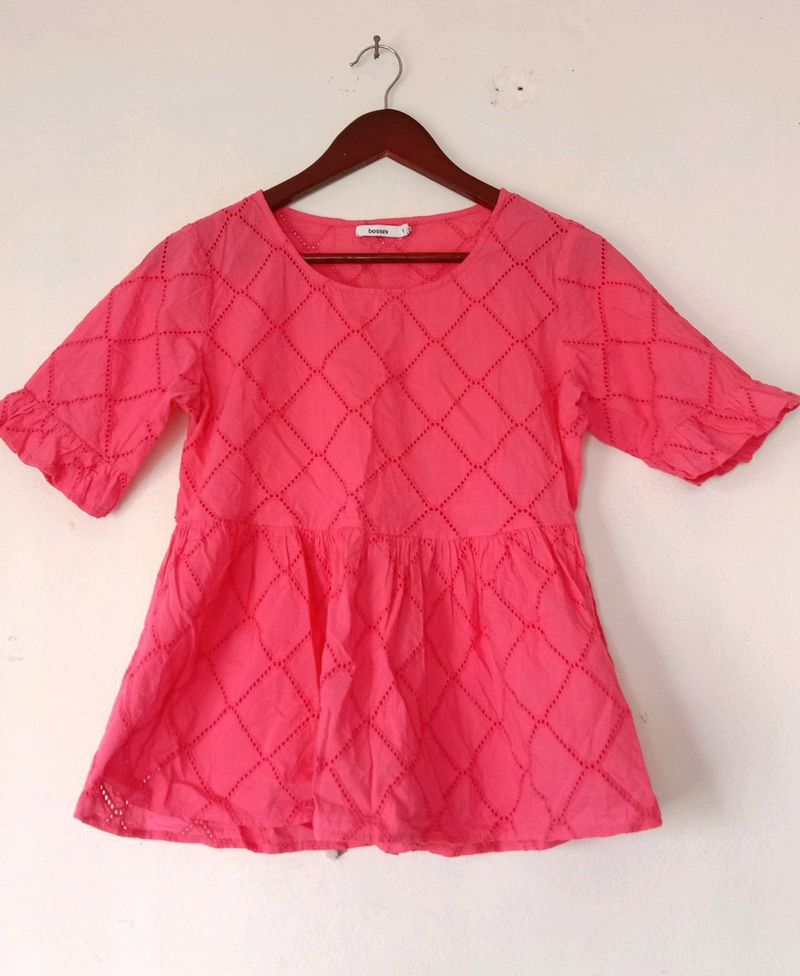 Pink Short Kurti💗