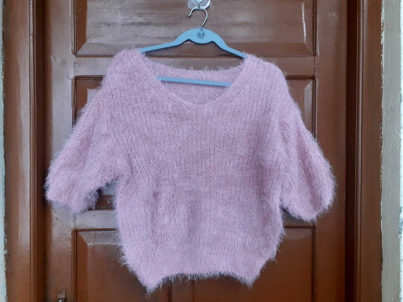 Korean furr Sweater Top