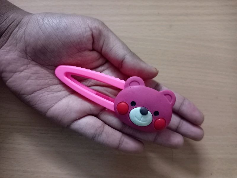 Cute Teddy Clip🌸🫶