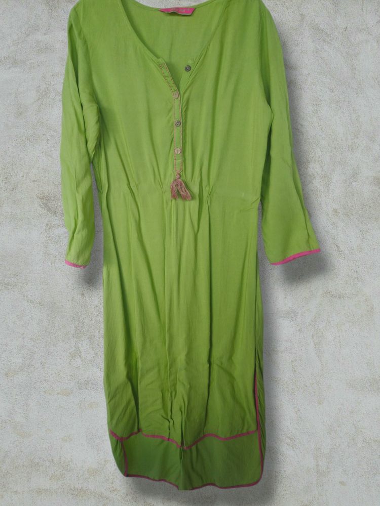 Women's Green Kurti