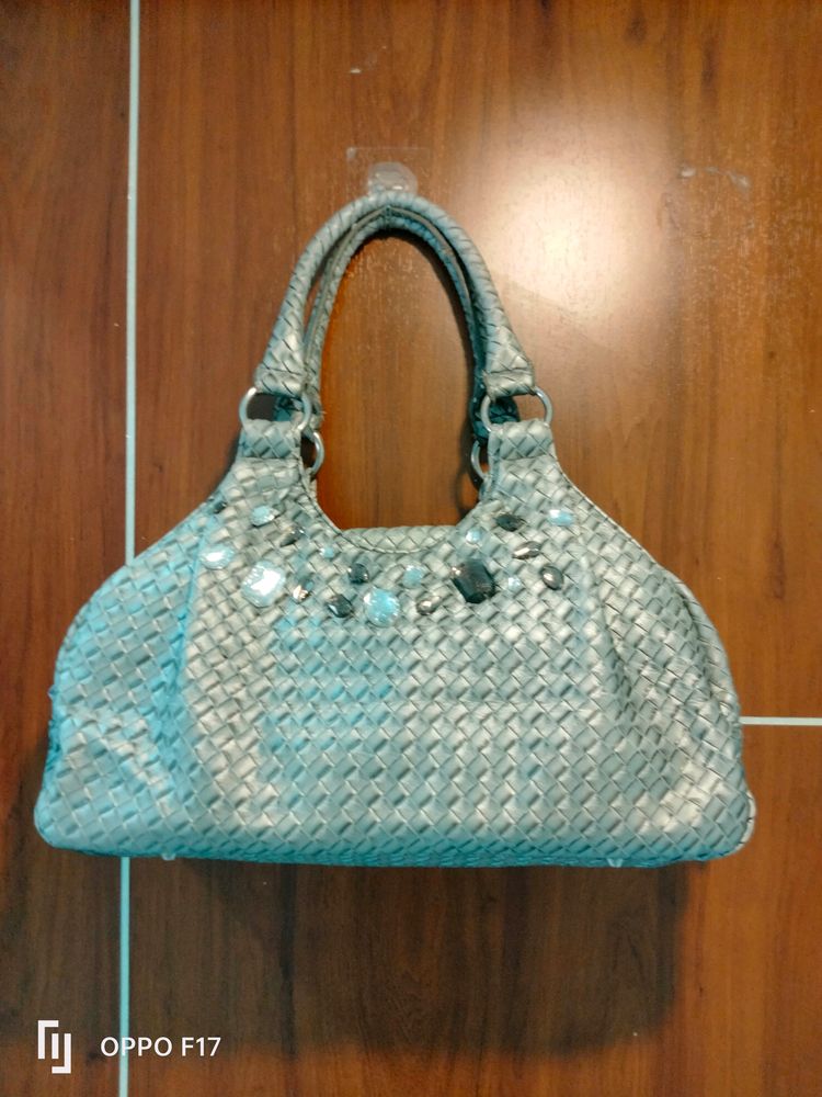 Silver Handbag