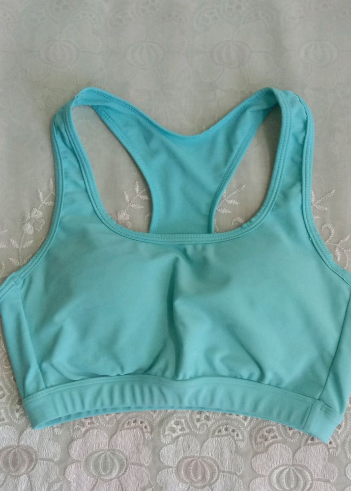 Blue active wear