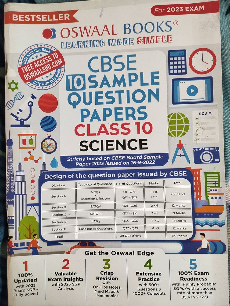 Oswaal Sample Paper Of Science