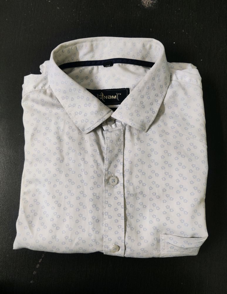 White Formal Shirt.