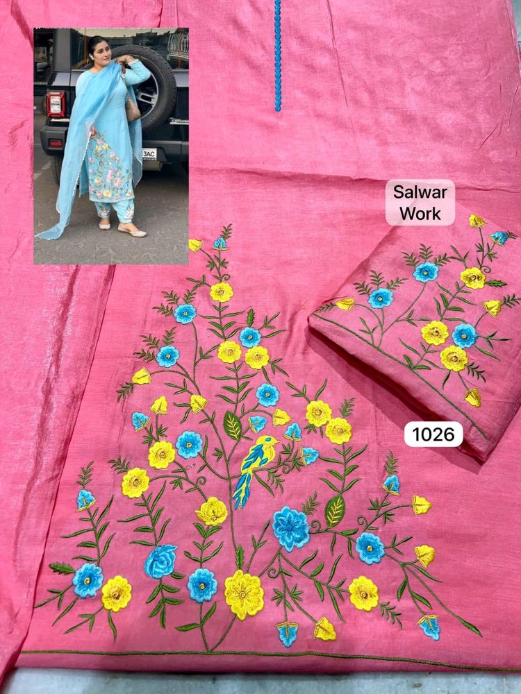 musleen suit fabric