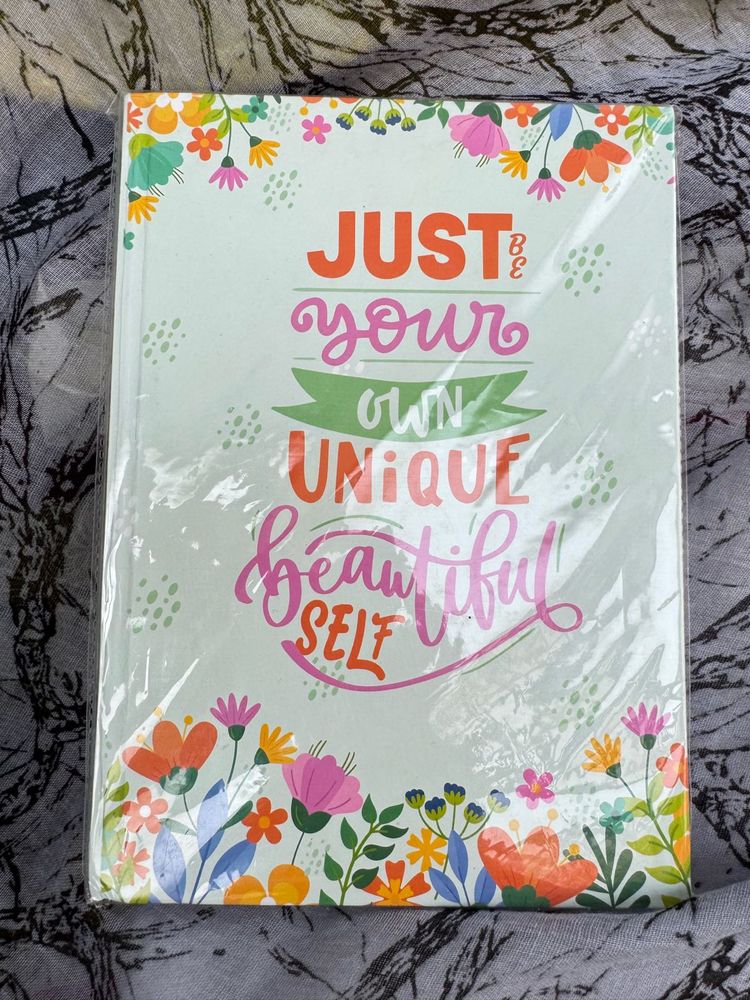 Floral Inspirational Journal Diary (book)