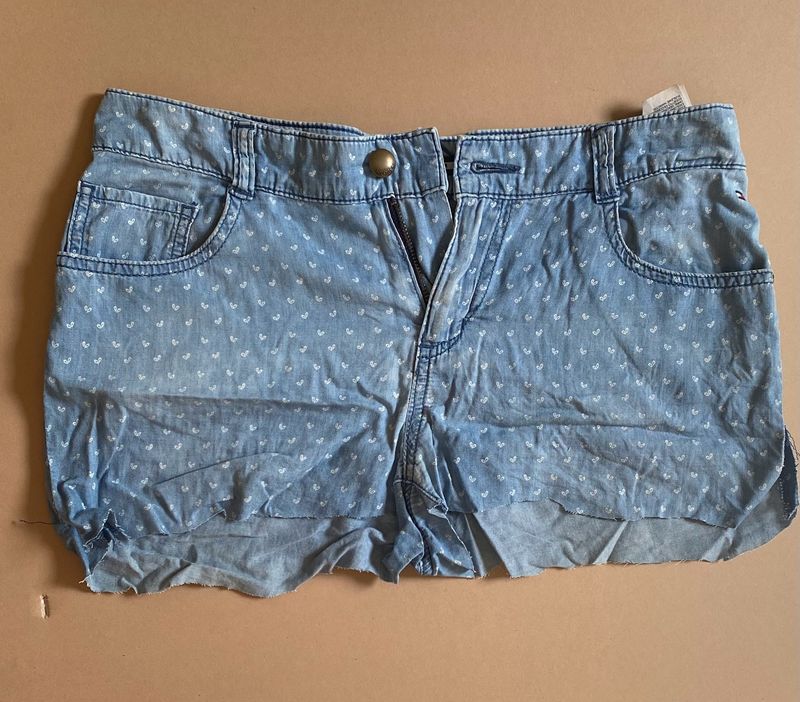 Shorts With Small Hearts