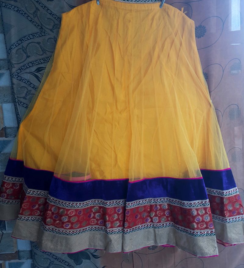 Yellow Lehenga Choli