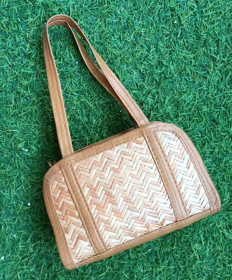 Assamese Traditional Bamboo Handbag