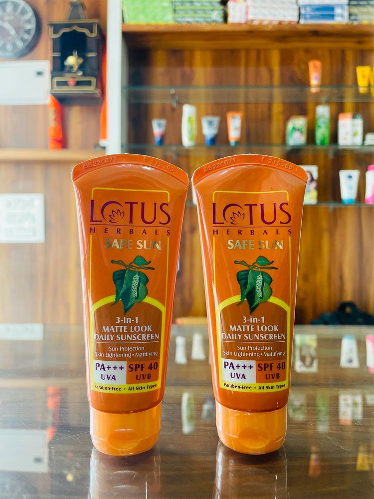 Lotus Herbals Daily Sunscreen🧴