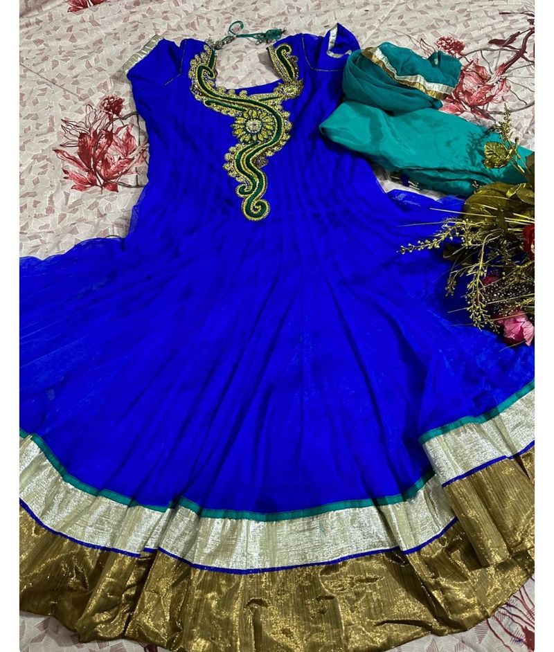 Anarkali Elegant Party Suit Set 3 Peice