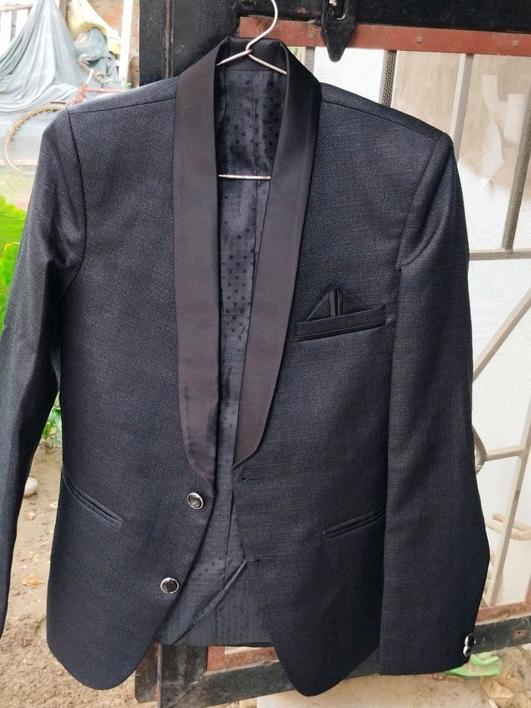 Black Men Blazer 34 Size