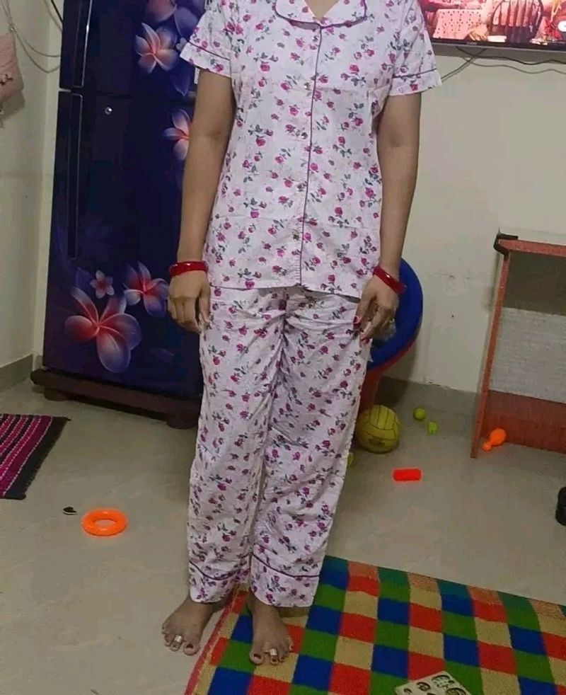 Night Dress With Pajama