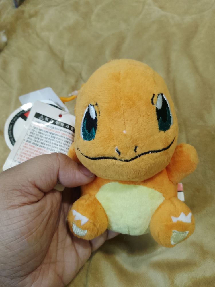 Pokemon charmander Plushie with Keyring(OR