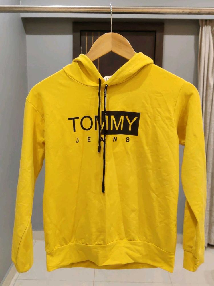 For Sale: Tommy Jeans Yellow Hoodie