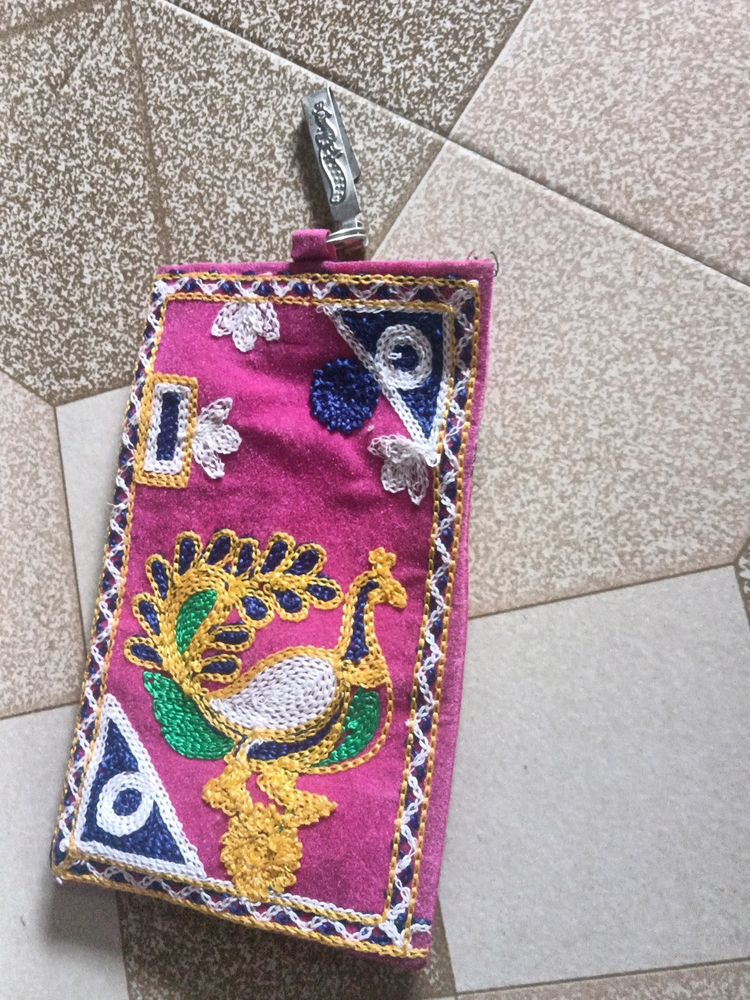 SALE!!!!! Multi Colored Phone Pouch!!!!