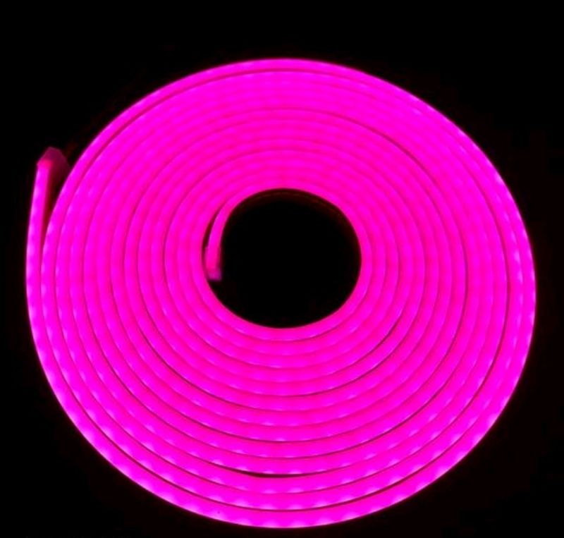 Led Neon Strip Light (Pink) 5 Metre