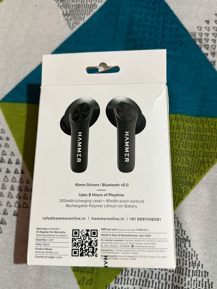 Hammer Airflow 2.0 Earbuds