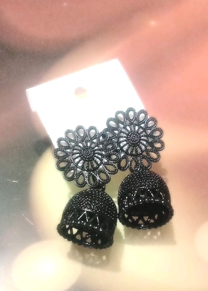 Black Jhumki 🖤🫶